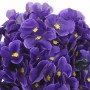 Guirnaldas de flores artificiales 3 uds morado oscuro 85 cm de , Coronas y guirnaldas - Ref: Foro24-359049, Precio: 20,90 €, ...