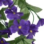 Guirnaldas de flores artificiales 3 uds morado oscuro 85 cm de , Coronas y guirnaldas - Ref: Foro24-359049, Precio: 20,90 €, ...