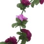 Guirnaldas de flores artificiales 6 uds morado claro 250 cm de , Coronas y guirnaldas - Ref: Foro24-359037, Precio: 22,53 €, ...