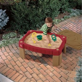 Step2 Naturally Playful red sandbox table by Step2, sandboxes - Ref: Foro24-411745, Price: 157,99 €, Discount: %