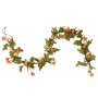 Artificial flower garlands 6 pcs sunset red 215 cm by , Crowns and garlands - Ref: Foro24-359063, Price: 19,13 €, Discount: %