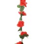 Guirnaldas de flores artificiales 6 uds rojo 250 cm de , Coronas y guirnaldas - Ref: Foro24-359040, Precio: 13,66 €, Descuent...