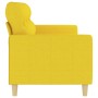 3-seater light yellow fabric sofa 180 cm by , Sofas - Ref: Foro24-359248, Price: 263,68 €, Discount: %