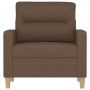 Brown fabric armchair 60 cm by , Sofas - Ref: Foro24-359222, Price: 164,99 €, Discount: %