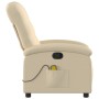 Liegender Massagesessel aus cremefarbenem Stoff von , Sessel - Ref: Foro24-371748, Preis: 215,00 €, Rabatt: %