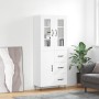 High glossy white plywood sideboard 69.5x34x180 cm by , Sideboards - Ref: Foro24-3198499, Price: 186,99 €, Discount: %