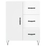 High glossy white plywood sideboard 69.5x34x180 cm by , Sideboards - Ref: Foro24-3198499, Price: 186,99 €, Discount: %