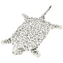 Plush leopard rug 139 cm white by vidaXL, Rugs - Ref: Foro24-80171, Price: 31,44 €, Discount: %