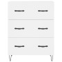 Tall white plywood sideboard 69.5x34x180 cm by , Sideboards - Ref: Foro24-3198433, Price: 178,99 €, Discount: %