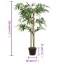 Árbol de bambú artificial con 760 hojas verde 120 cm de , Flora artificial - Ref: Foro24-358976, Precio: 42,52 €, Descuento: %