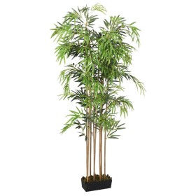 Artificial bamboo tree with 500 green leaves 80 cm by , artificial flora - Ref: Foro24-358988, Price: 61,99 €, Discount: %