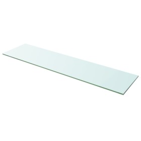 Panel de estante vidrio claro 100x25 cm de vidaXL, Estantes y estanterías - Ref: Foro24-243845, Precio: 29,99 €, Descuento: %