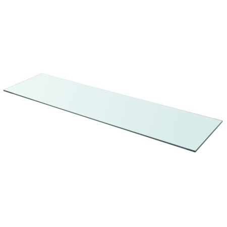 Clear glass shelf panel 110x30 cm by vidaXL, Shelves and shelves - Ref: Foro24-243851, Price: 27,78 €, Discount: %