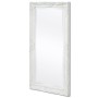 White baroque style wall mirror 100x50 cm by vidaXL, Mirrors - Ref: Foro24-243679, Price: 68,87 €, Discount: %