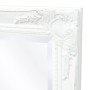 White baroque style wall mirror 100x50 cm by vidaXL, Mirrors - Ref: Foro24-243679, Price: 68,87 €, Discount: %