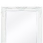 White baroque style wall mirror 100x50 cm by vidaXL, Mirrors - Ref: Foro24-243679, Price: 68,87 €, Discount: %