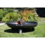 RedFire Salo Bowl Fire Pit Steel 80 cm Black 81020 by RedFire, Chimneys - Ref: Foro24-411828, Price: 207,52 €, Discount: %