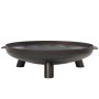 RedFire Salo Bowl Fire Pit Steel 80 cm Black 81020 by RedFire, Chimneys - Ref: Foro24-411828, Price: 207,52 €, Discount: %