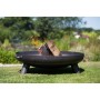 RedFire Salo Bowl Fire Pit Steel 80 cm Black 81020 by RedFire, Chimneys - Ref: Foro24-411828, Price: 207,52 €, Discount: %