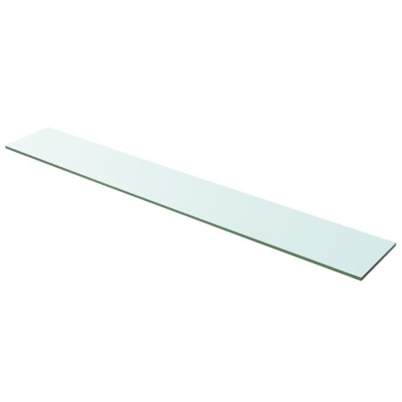 Clear glass shelf panel 100x15 cm by vidaXL, Shelves and shelves - Ref: Foro24-243843, Price: 20,03 €, Discount: %