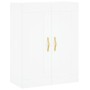 Tall white plywood sideboard 69.5x34x180 cm by , Sideboards - Ref: Foro24-3200049, Price: 127,55 €, Discount: %