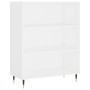 Tall white plywood sideboard 69.5x34x180 cm by , Sideboards - Ref: Foro24-3200049, Price: 127,55 €, Discount: %