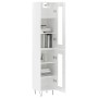 High glossy white plywood sideboard 34.5x34x180 cm by , Sideboards - Ref: Foro24-3199459, Price: 103,30 €, Discount: %