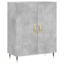 Concrete gray plywood tall sideboard 69.5x34x180 cm by , Sideboards - Ref: Foro24-3199541, Price: 146,76 €, Discount: %