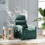 Dark Green Fabric Reclining Massage Chair by , Armchairs - Ref: Foro24-371707, Price: 242,58 €, Discount: %