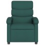 Sillón de masaje reclinable de tela verde oscuro de , Sillones - Ref: Foro24-371707, Precio: 242,58 €, Descuento: %