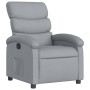 Light Gray Fabric Recliner by , Armchairs - Ref: Foro24-371689, Price: 190,14 €, Discount: %