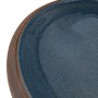 Brown and blue ceramic oval countertop sink 59x40x15cm by , Sinks - Ref: Foro24-155081, Price: 141,45 €, Discount: %