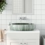 Green ceramic oval countertop washbasin 59x40x15 cm by , Sinks - Ref: Foro24-155083, Price: 162,18 €, Discount: %