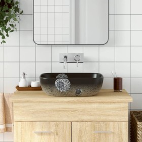 Multicolor ceramic rectangular countertop washbasin 48x37.5x13.5cm by , Sinks - Ref: Foro24-155095, Price: 129,99 €, Discount: %