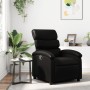 Sillón reclinable de cuero sintético negro de , Sillones - Ref: Foro24-371713, Precio: 201,69 €, Descuento: %