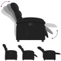 Sillón reclinable de cuero sintético negro de , Sillones - Ref: Foro24-371713, Precio: 199,99 €, Descuento: %