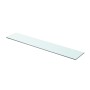 Clear glass shelf panel 80x15 cm by vidaXL, Shelves and shelves - Ref: Foro24-243833, Price: 16,66 €, Discount: %