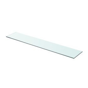 Panel de estante vidrio claro 80x15 cm de vidaXL, Estantes y estanterías - Ref: Foro24-243833, Precio: 16,99 €, Descuento: %