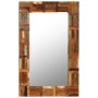 Solid wood wall mirror made of train sleepers 60x90 cm by , Mirrors - Ref: Foro24-246418, Price: 65,09 €, Discount: %