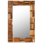 Espejo de pared madera maciza de traviesas del tren 60x90 cm de , Espejos - Ref: Foro24-246418, Precio: 65,09 €, Descuento: %