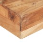 Solid acacia wood coffee table 80x80x28 cm by , Coffee table - Ref: Foro24-323593, Price: 197,99 €, Discount: %