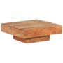 Solid acacia wood coffee table 80x80x28 cm by , Coffee table - Ref: Foro24-323593, Price: 197,99 €, Discount: %