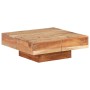 Solid acacia wood coffee table 80x80x28 cm by , Coffee table - Ref: Foro24-323593, Price: 197,99 €, Discount: %