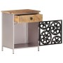 Rough mango wood bedside table 40x30x50 cm by vidaXL, Nightstands - Ref: Foro24-323738, Price: 87,75 €, Discount: %