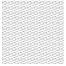 Gartendrahtzaun aus Edelstahl 50x50cm 20x10x2 mm von vidaXL, Zaunpaneele - Ref: Foro24-142280, Preis: 25,86 €, Rabatt: %