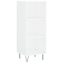 Tall white plywood sideboard 34.5x34x180 cm by , Sideboards - Ref: Foro24-3199009, Price: 87,36 €, Discount: %