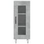 Concrete gray plywood sideboard 34.5x34x180 cm by , Sideboards - Ref: Foro24-3199077, Price: 92,26 €, Discount: %