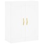 Tall white plywood sideboard 69.5x34x180 cm by , Sideboards - Ref: Foro24-3199985, Price: 179,99 €, Discount: %