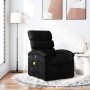 Sillón reclinable de masaje de tela negro de , Sillones - Ref: Foro24-371703, Precio: 219,49 €, Descuento: %