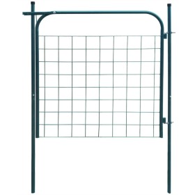 Gartenzauntor 100x100 cm grün von vidaXL, Gartentore - Ref: Foro24-142292, Preis: 93,11 €, Rabatt: %